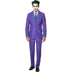 Suitmeister The Joker - Carnaval Mannen Kostuum - Gekleurd - Carnaval - Maat M