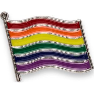 Regenboog Kleuren Pride Flag Badge