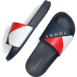 Tommy Hilfiger 30990 Slippers - Jongens - Blauw - Maat 41