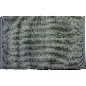 Differnz Candore badmat, geschikt voor vloerverwarming – 100% microfiber – Donkergroen – 50 x 80 cm