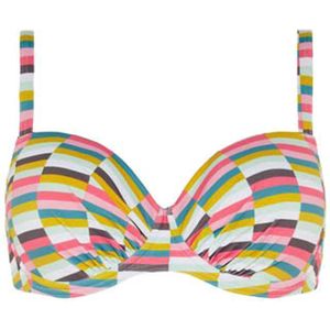 CYELL - Graphic top bikini foam wired Maat 44F