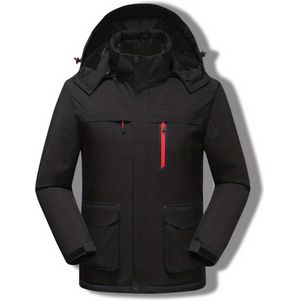 Verwarmde Jas - Heating Jacket - Thermo Jas - Elektrische Kleding - Jas Met Verwarming - Extra Comfortabel - Heren - Maat XXL - Zwart