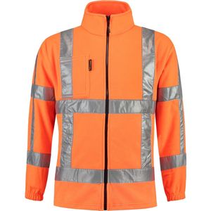 Tricorp Fleecejack windstopper RWS - Workwear - 403008 - Fluor Oranje - maat 5XL