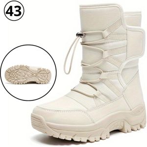 Livano Snowboots - Sneeuwschoenen - Wintersport Sneeuwboots - Dames - Ski - Ski Gadgets - EU37 - Wit