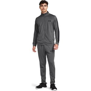 Under Armour UA Knit Track Suit Heren Sportshirt - Grijs - Maat XXL