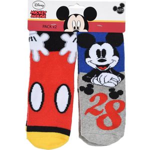 Mickey Mouse - Antislip sokken Mickey Mouse - jongens - maat 31/34