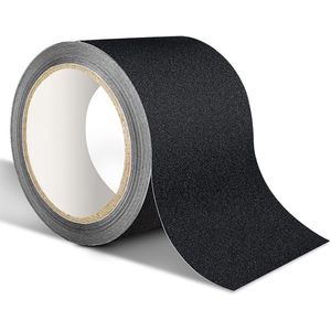 5cm*10m - Antislip tape - zelfklevende tape - griptape voor trappen - antislipstrips - antislip traptape voor binnen en buiten - waterdichte veiligheidstape - voor trappen, keukens, badkamers - zwart