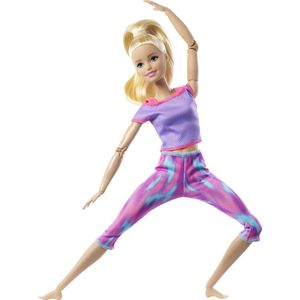 Barbie Made to Move Blond - Yoga - Barbiepop