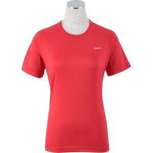 Craft Active Running T-Shirt Dames - Sportshirt - Vrouwen - Maat XL - Rood
