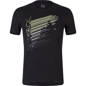 Montura Imagine Korte Mouwen T-shirt Zwart 2XL Man
