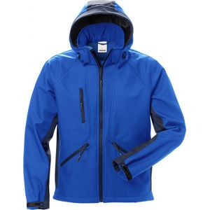 Fristads Softshelljack 1414 Shi - Koningsblauw/Marineblauw - 2XL