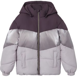 NAME IT NKFMILLE PUFFER JACKET BLOCK FOIL NOOS Meisjes Jas - Maat 122