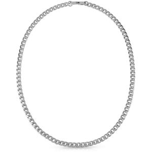 GUESS My Chains Heren Ketting Staal - Zilver