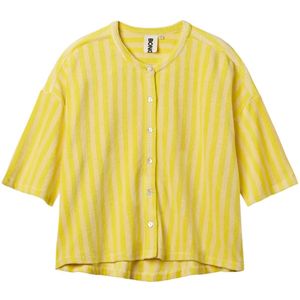 Bongusta - Shirt Geel Bongusta Bon89 Tops Geel Naram Oversized Shirt
