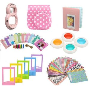 Accessoireset voor Fujifilm Instax Mini 8 / 9 - Dotted Pink