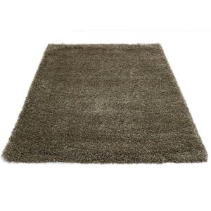 Vloerkleed Shaggy Deluxe 5533-95 Taupe 160 x 225 cm