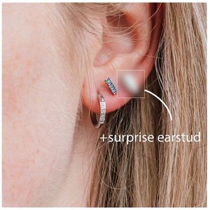 iXXXi Jewelry-On the go oorring set-Zilverkleurig-Dames Sieraden geschenkset