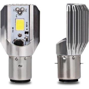 TLVX H6 LED Lamp - LED Verlichting - Koplamp/Mistlamp - Auto/Scooter/Motor - BA20D - 12V - 4.2 Watt - 1000 Lumen - 6000 K - Universeel