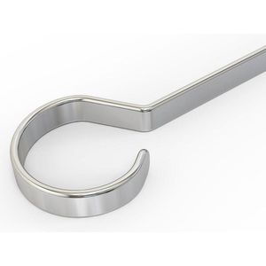 305 cm platte grillset - herbruikbare staven - zilverkleurige spiesen - grillen