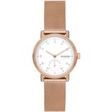 Skagen Kuppel Lille SKW3099 Horloge - Staal - Rosékleurig - Ø 32 mm