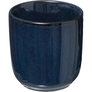 Koffiekop - 100ML - Blauw - Espresso kop - Aardewerk