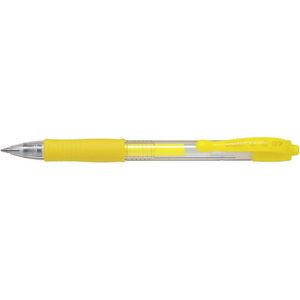 Pilot G2 Gel Ink Rollerball pen – Doos van 12 gelpennen - Medium Tip - Neon Geel