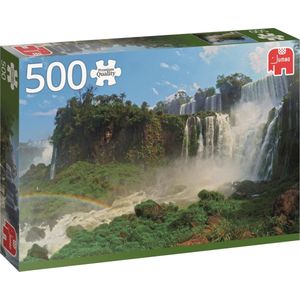 Jumbo Premium Collection Puzzel Watervallen van de Iguaçu - Legpuzzel - 500 stukjes
