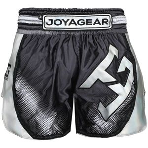 The Joyagear Evolution Kickboksbroek Reflectieve Zilver - S