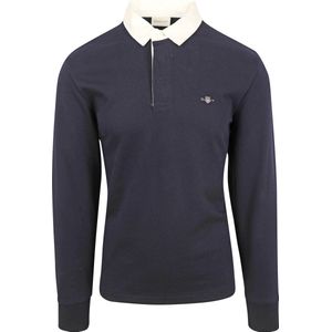 Gant Rugger Shield Polo Navy - Maat XL - Heren - Rugby Poloshirts