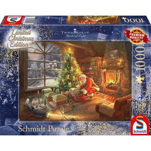 Schmidt Santa Claus is here, Limited Edition,1000 stukjes - Puzzel - 12+
