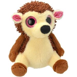 Pluche Egel Bruin Knuffel 19 cm - Bosdieren Knuffeldieren - Speelgoed Voor Kind