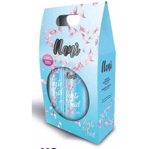 Nani cadeauverpakking ""wind uit het zuiden"" bodymist 75 ml en bad en douchecreme 250ml