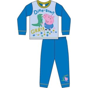 George Pig pyjama - blauw - George van Peppa Big pyama - maat 104/110