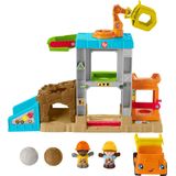 Fisher-Price Little People Leren Laden Bouwplaats - Speelset