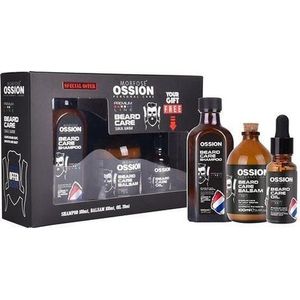 Ossion Premium Barber Baard set baard shampoo 100ml + baard balsem 100ml + baard olie 20ml