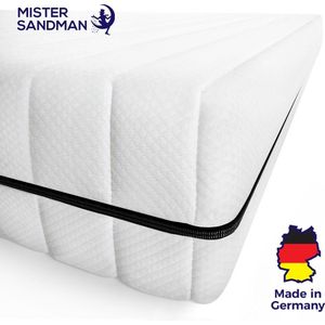 Matras - 140x200 cm - 7 zones - koudschuim - premium plus tijk - 15 cm - medium & hard