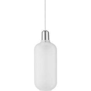 Normann Copenhagen Amp Lamp Hanglamp Large Ø12 Matt Wit