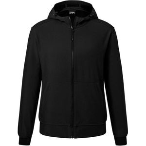 James and Nicholson Herenhelft Softshell-jasje (Zwart/Zwart)