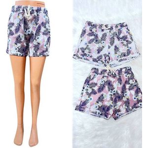 Korte broek - dames short - lente/zomer - fashion broek - linnen broek - luchtige korte broek - roze - maat - S
