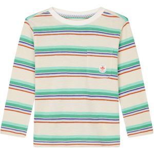 Noppies T-shirt Lemoore - Stripe pattern Off white - Maat 128