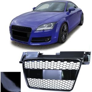 Audi TT 8J 06 t/m 10 Sport Grill Zonder Embleem Hoogglans Zwart