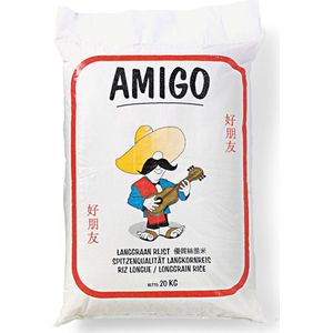 Amigo Langgraan rijst - Zak 20 kilo