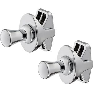 Handdoekrek Radiator Handdoekstang Bevestigd op Radiator Chrome-Handy Drop Handdoekrek