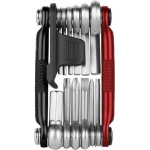 Crankbrothers multitool zakmodel 13 delig zwart rood