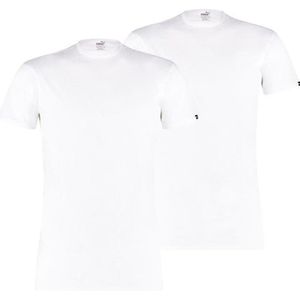 PUMA Basic T-shirt Ronde Hals 2P Heren - M