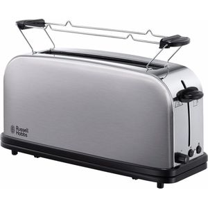 Russell Hobbs 21396-56 Adventure Long Slot - Broodrooster - Zilver