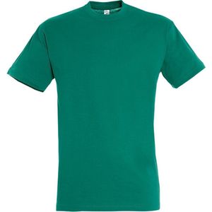 SOLS Heren Regent T-Shirt met korte mouwen (Smaragd)