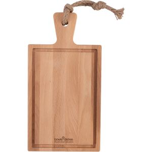 Bowls and Dishes | Puur Hout | Duurzaam | Beuken Steakplank | Borrelplank met sapgoot | BBQ plank 35 x 18,5 x 2 cm