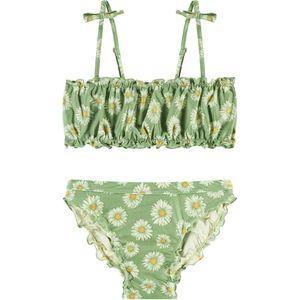 Beachlife Daisy Bikini Zwemkleding Meisjes - Groen - Maat 98/104