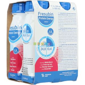 Fresubin Protein Energy Drink 200ml Fraise Des Bois/bosaardbei